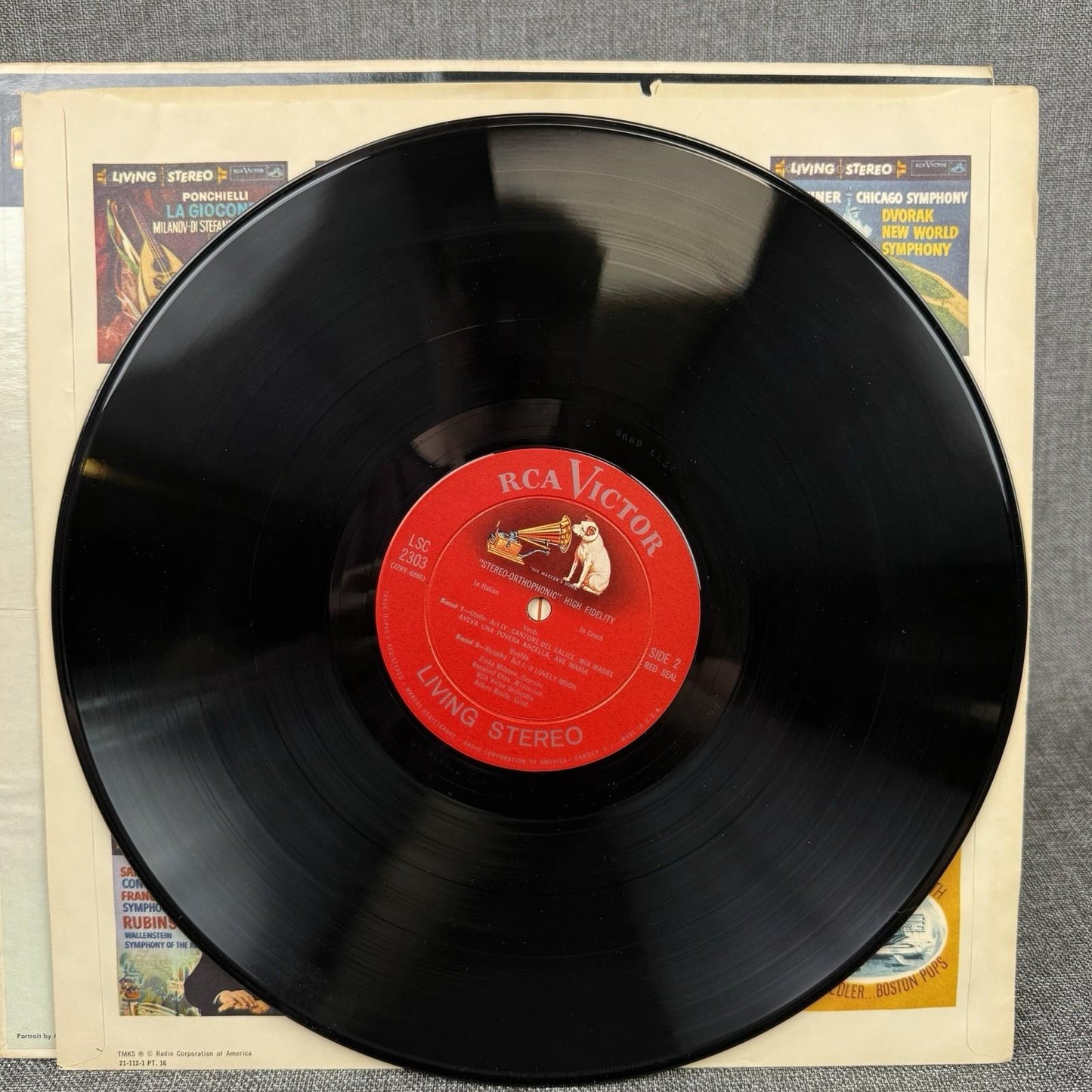 Opera Arias and Songs Vinyl Records Lot of 4 - NEAR MINT