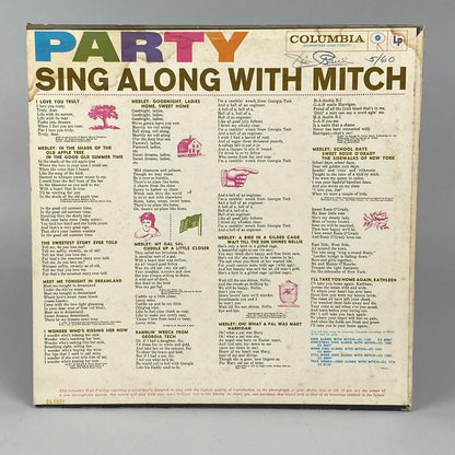 Two Vinyls - Sing Along with Mitch Happy Times Six Eye Record 12" Vinyl Six Eye