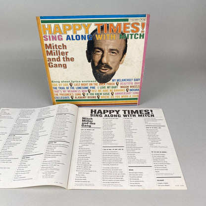 Two Vinyls - Sing Along with Mitch Happy Times Six Eye Record 12" Vinyl Six Eye