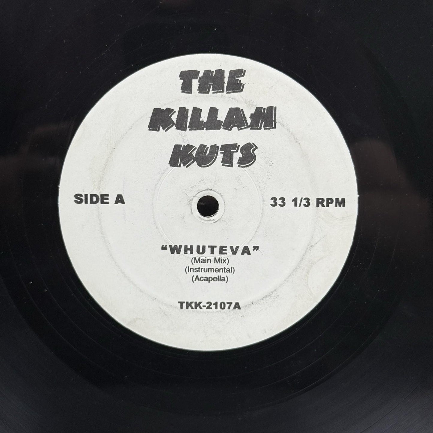 The Killah Kuts "Whuteva" Vinyl Record - VERY GOOD