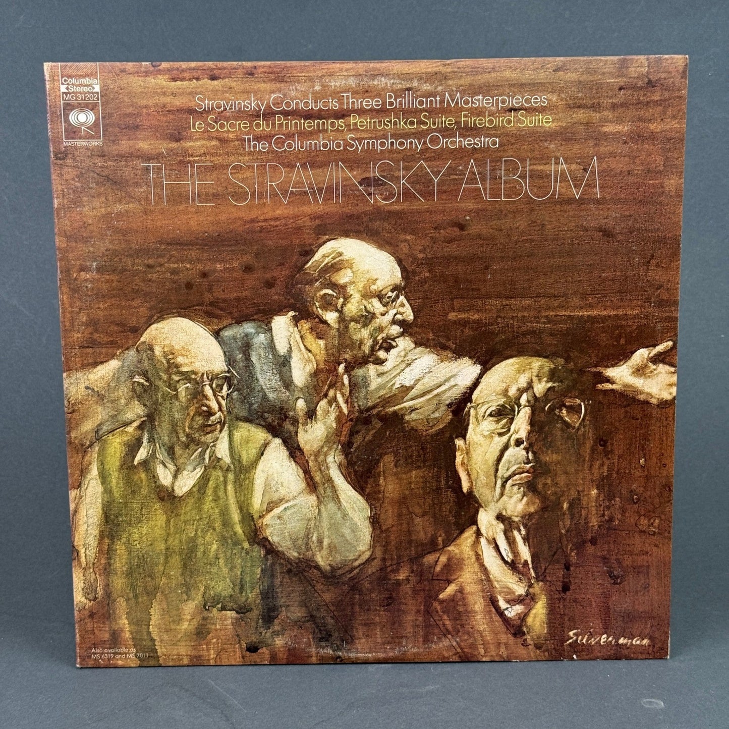 The Stravinsky Album Columbia Symphony Orchestra 2X Vinyl Record LP - NEAR MINT