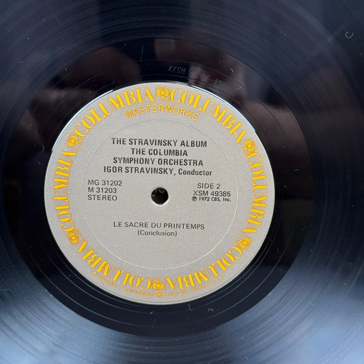 The Stravinsky Album Columbia Symphony Orchestra 2X Vinyl Record LP - NEAR MINT