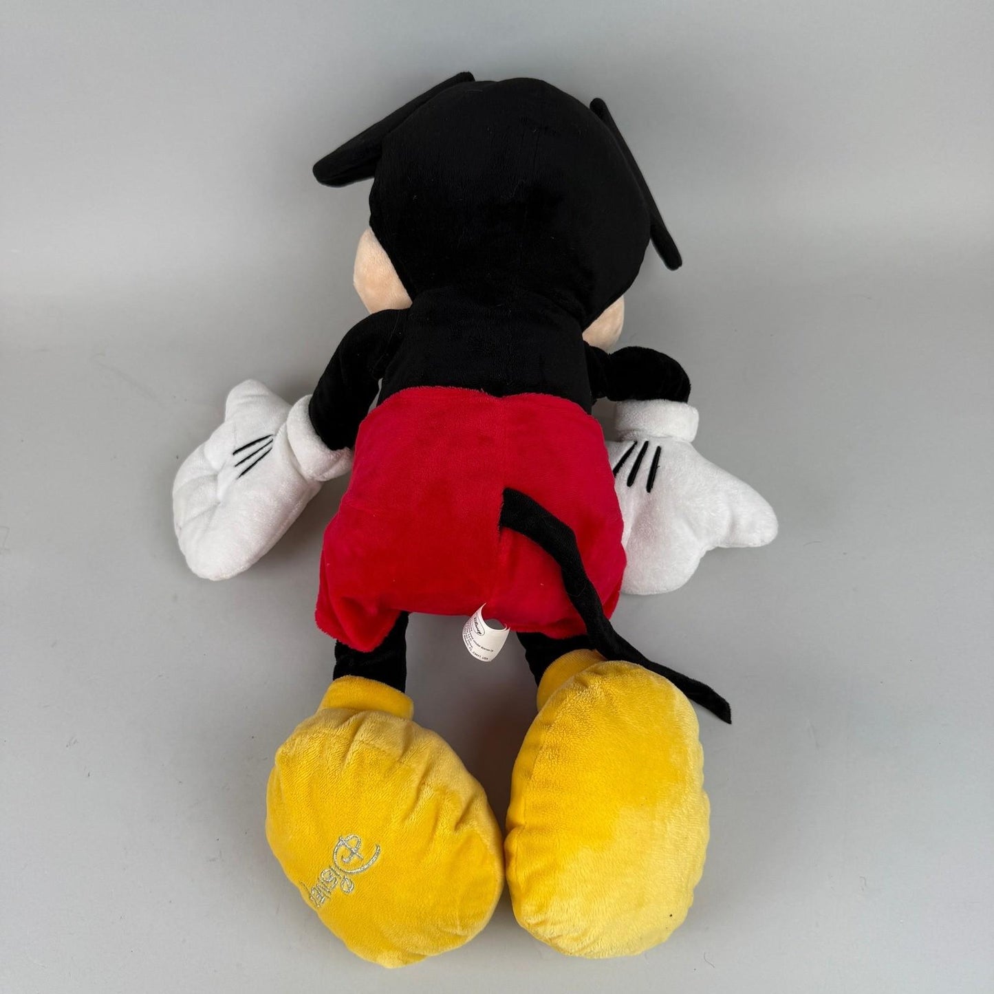 Disney Mickey Mouse Plush Kids 24" Red Yellow Large Stuffed Animal - EXCELLENT