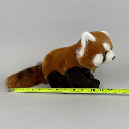 Aurora Miyoni Red Panda Plush Toy 12" Brown White Orange Excellent Ringed Tail