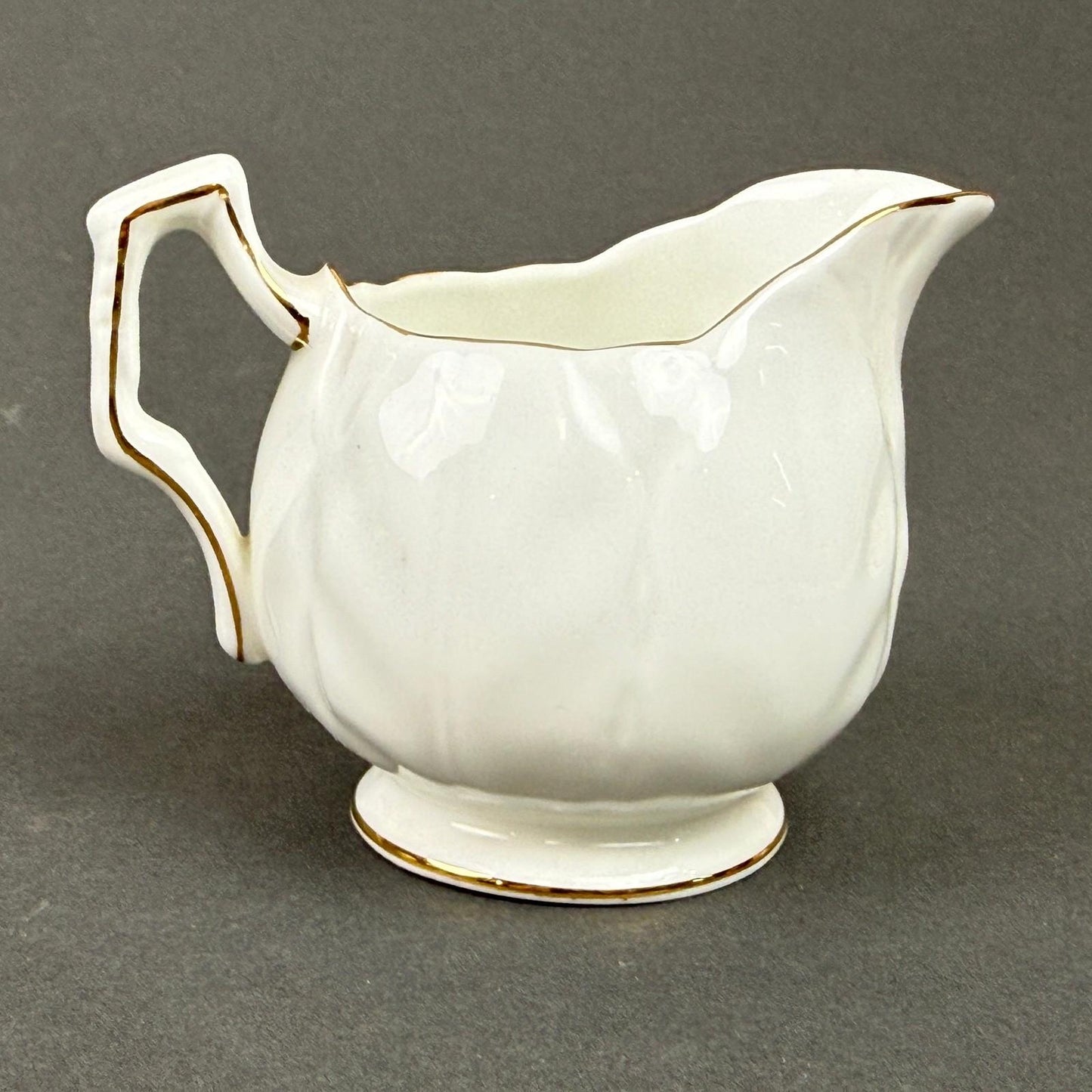Aynsley Pembroke Bone China Set 3pc White Bird Floral Gold Trim
