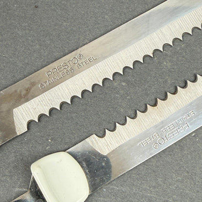 Presto Bread Slicing System Electric Knife Vintage Kitchen Tool - TESTED