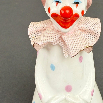 Enesco Clown Bell 1979 Maruri Masterpiece Polka Dot Vintage