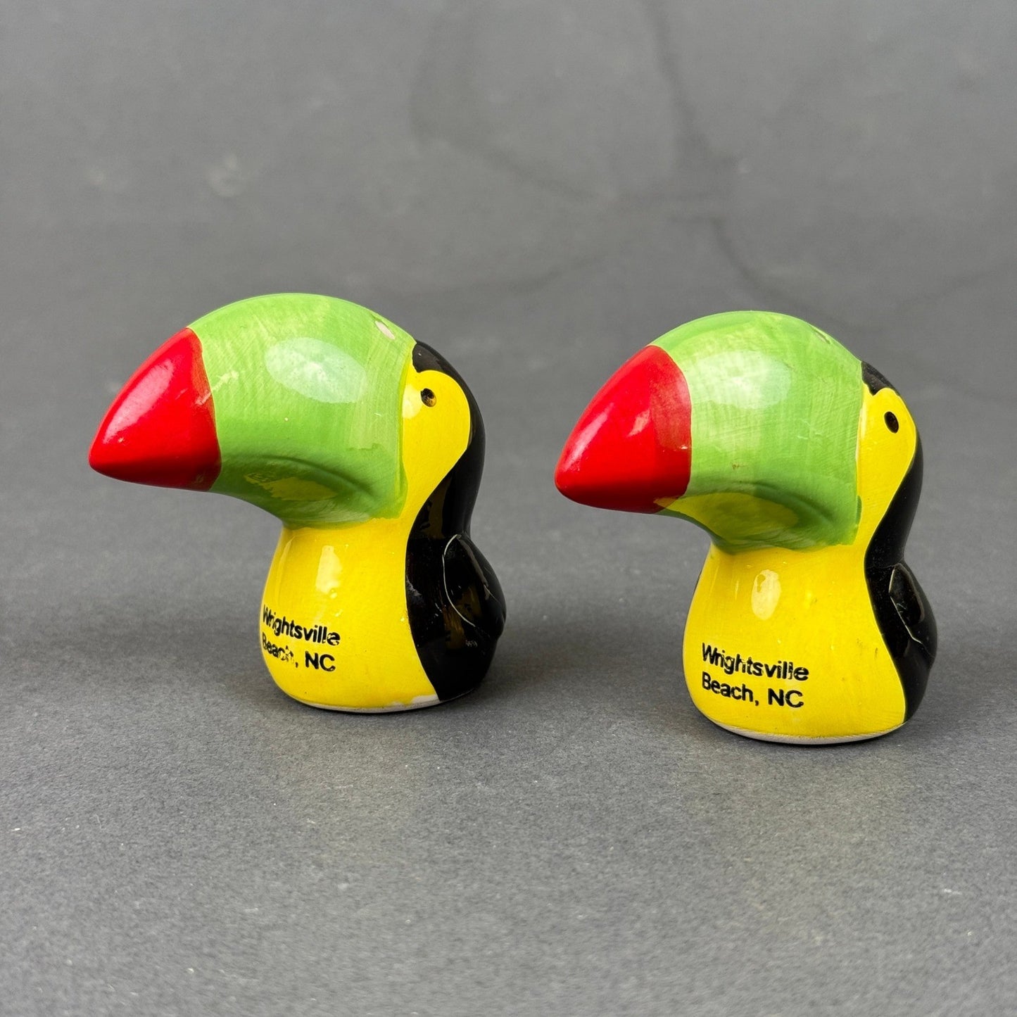 Toucan Salt and Pepper Shakers Wrightsville Beach