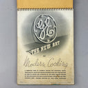 Vintage 1937 The New Art General Electric Kitchen Institute / Cookbook Recipes