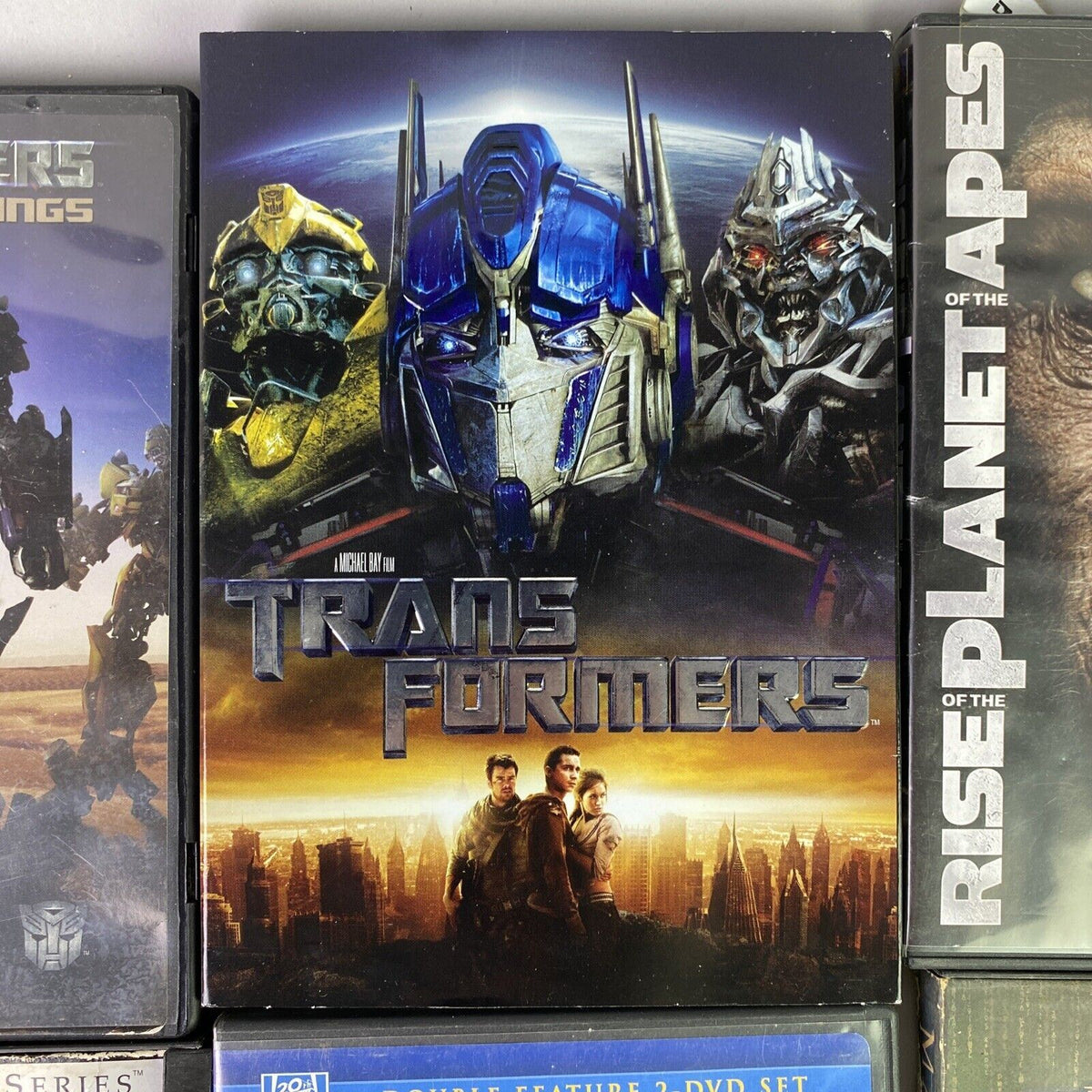 Lot of 9 DVD Si-Fi  Movies (Transformers, Blade, Rise Planet of the Apes, etc..)