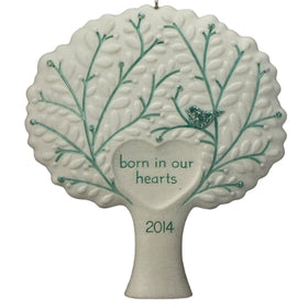 Hallmark Born In Our Hearts 2014 Adoption Family Tree Ornament