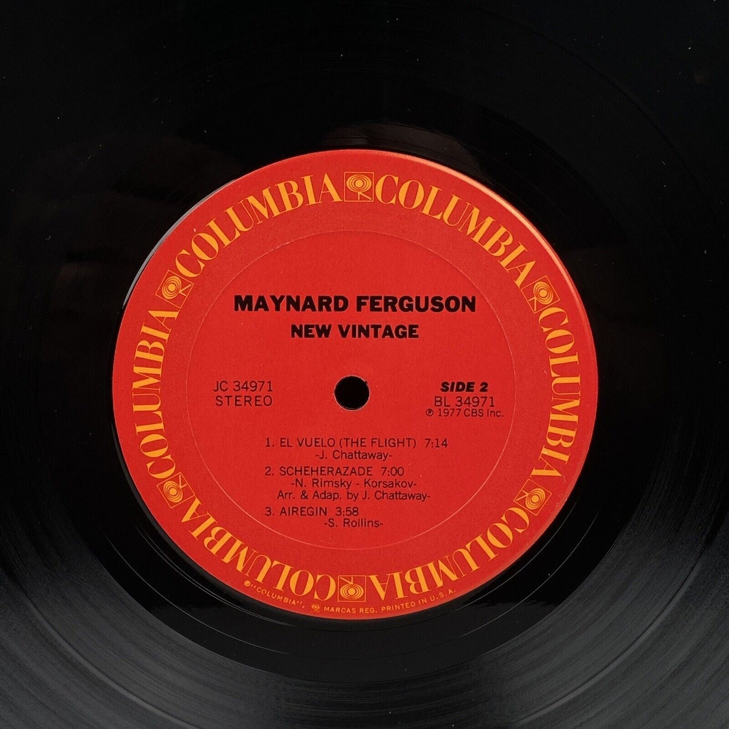 Maynard Ferguson New Vintage Columbia Records  1977  LP Vinyl Excellent