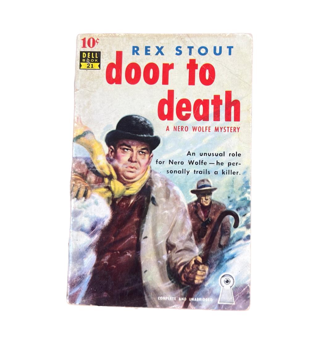 Door to Death by Rex Stout, 1949, paperback