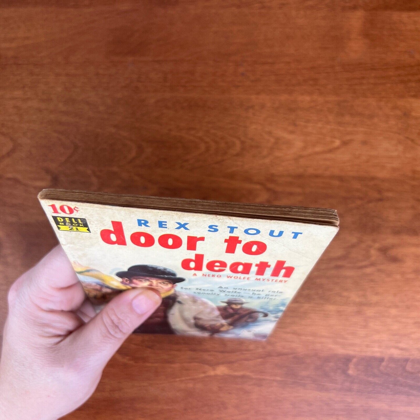 Door to Death by Rex Stout, 1949, paperback