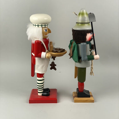 Wooden Nutcrackers Santa Christmas 14" tall