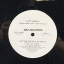 Patti Labelle Just The Facts 1987 MCA Records Promotional Vinyl Record Near Mint