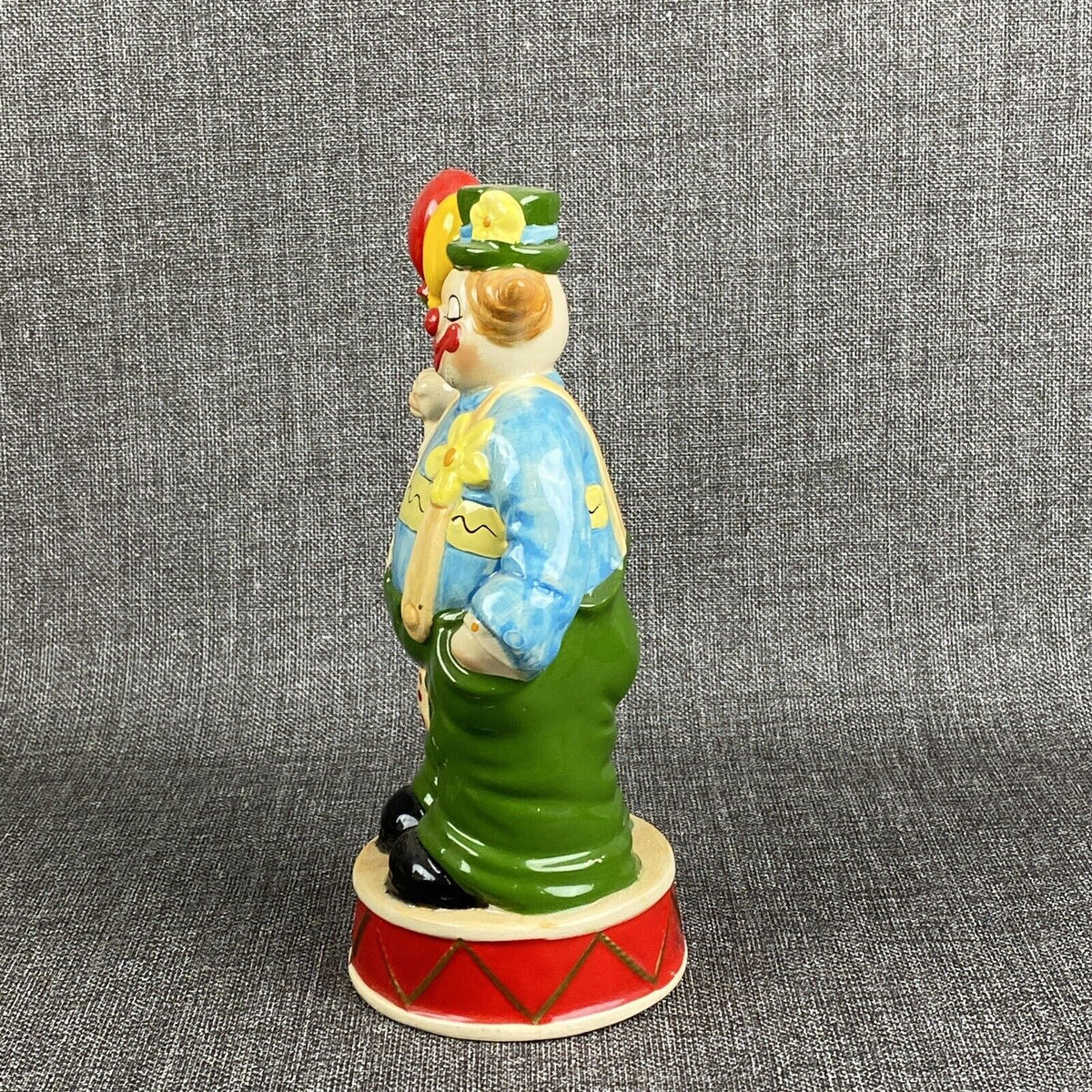 Vintage Enesco Clown with Balloons Music Box 'Dancer'