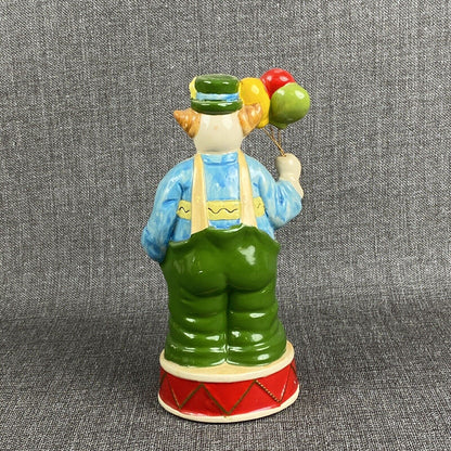 Vintage Enesco Clown with Balloons Music Box 'Dancer'