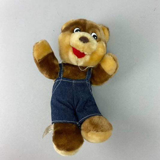 Vintage 1999 Shoney Teddy Bear Plush Stuffed Animal