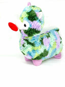 Kellytoy Hug Me Llama with XOXO Heart Plush Purple& Green Animal, 16.5 in.