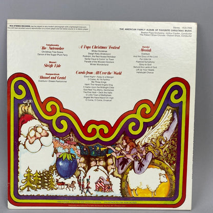 The American Family Album of Favorite Christmas Music Vinyl Record Near Mint