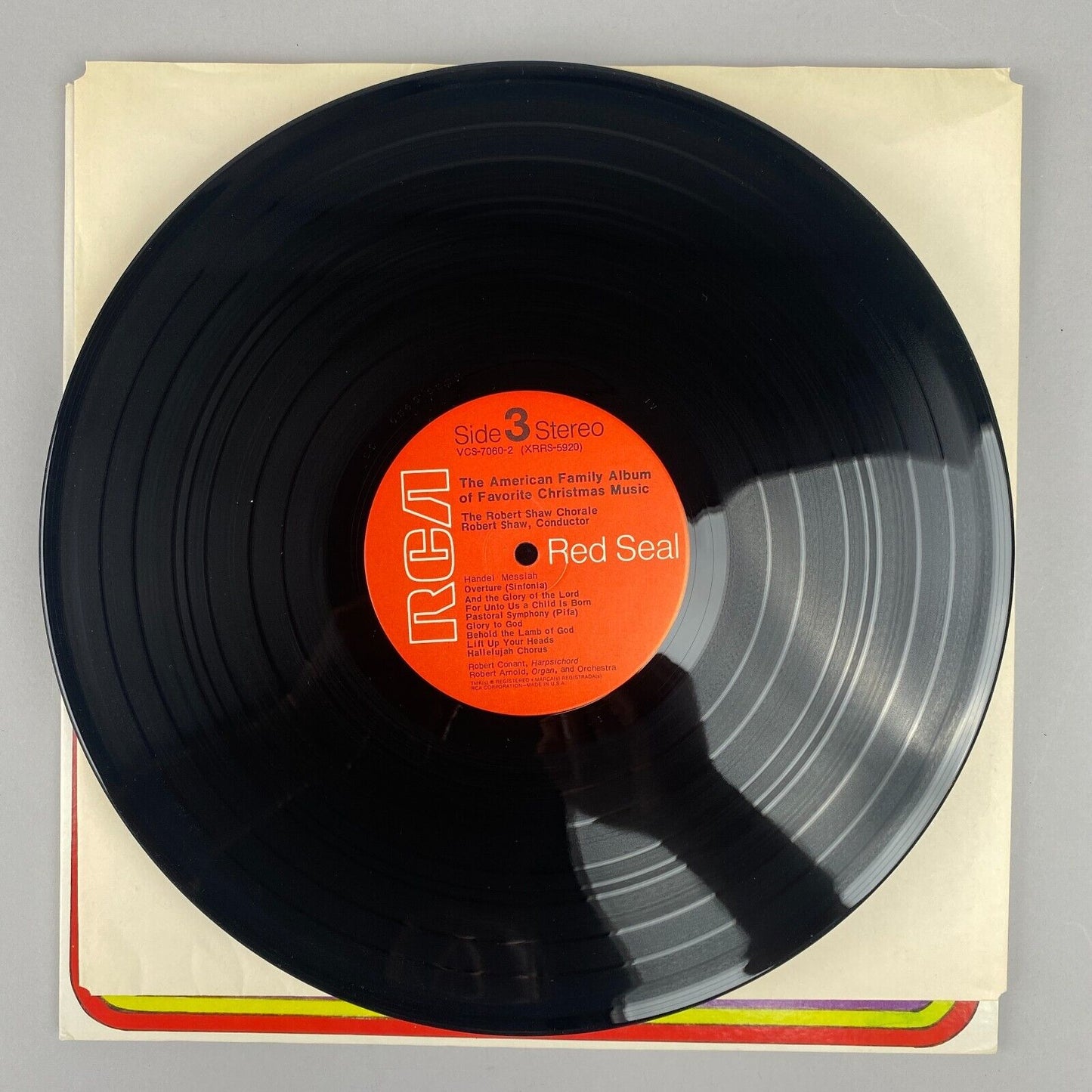 The American Family Album of Favorite Christmas Music Vinyl Record Near Mint