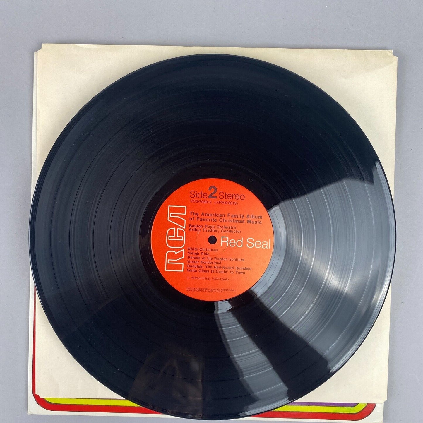 The American Family Album of Favorite Christmas Music Vinyl Record Near Mint
