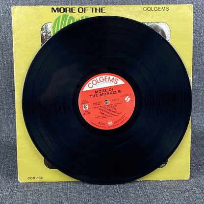 THE MONKEES 1967  More Of The Monkees Vinyl Record TZRM-8692-2 Mono