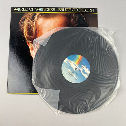 World of Wonders - Bruce Cockburn Promotional Vinyl Record, Near Mint Condition