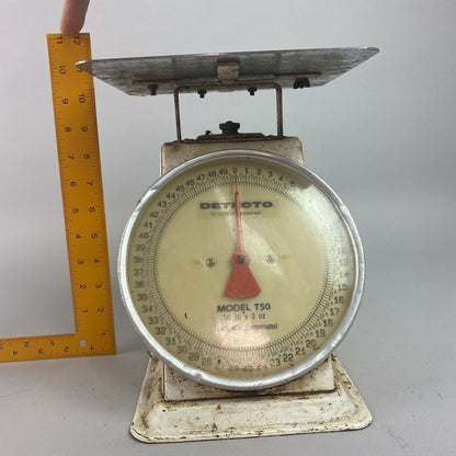 Detecto Top Load Scale 50lb  w/Enamel Finish (Rustic)