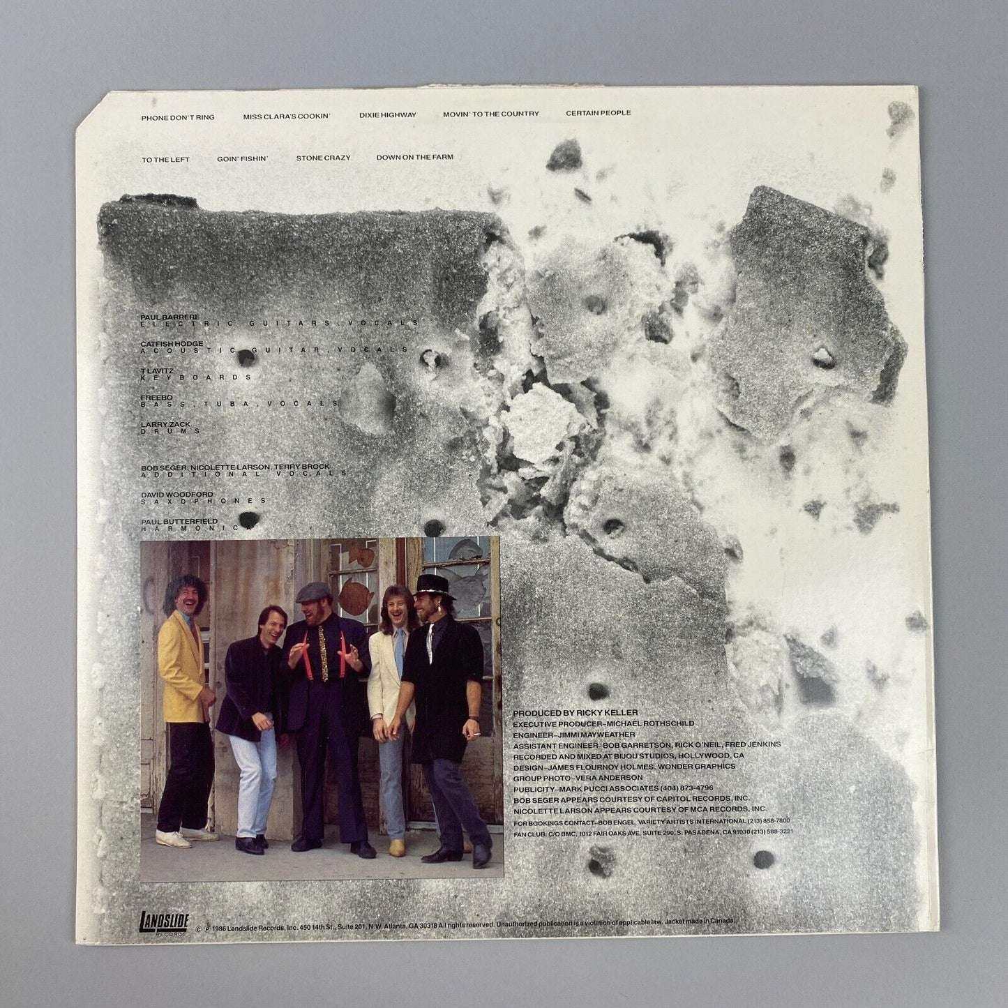 The Bluebusters - Accept No Substitute Promotional Record, Near Mint Condition