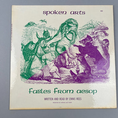 Signed Fables From Aesop - Ennis Rees Vinyl Record