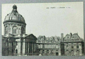 Antique Postcard: Paris L'Institut  Carte Postale
