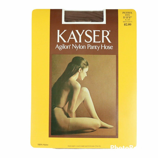 Petite Vintage Nylon Pantyhose 'Misterie' Kayser Agilon  (Sexy Legs Lingerie)