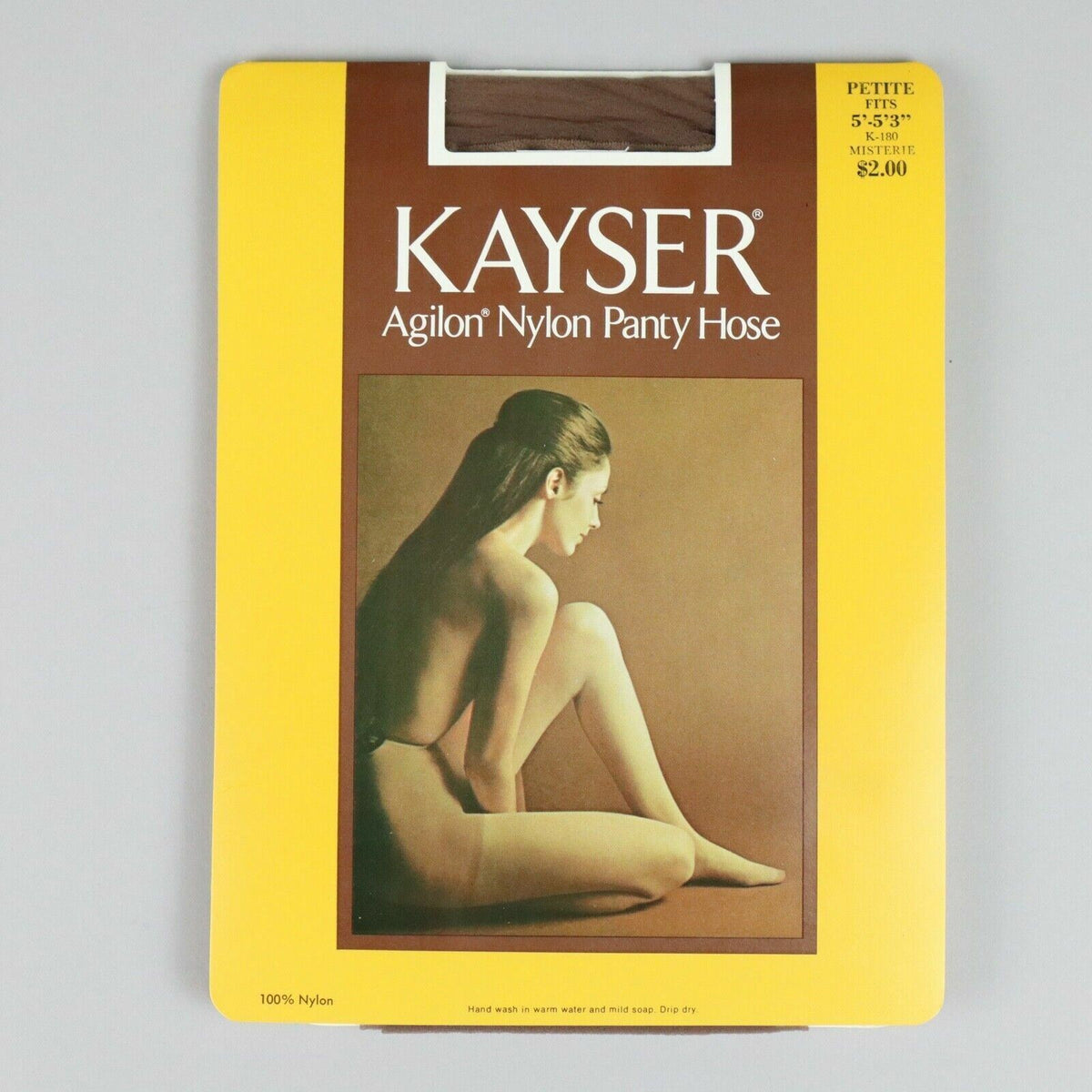 Petite Vintage Nylon Pantyhose 'Misterie' Kayser Agilon  (Sexy Legs Lingerie)