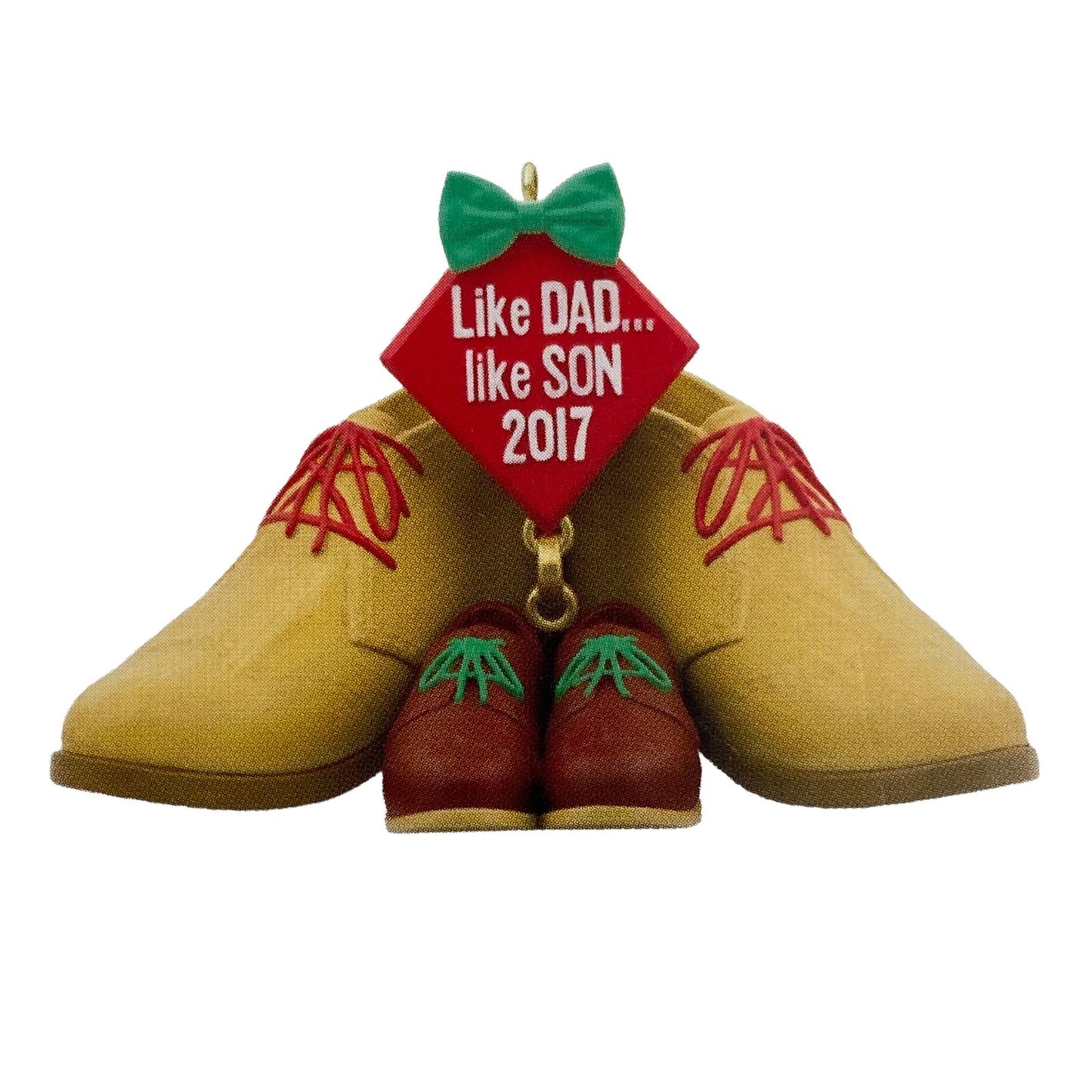 Hallmark Like Dad, Like Son Christmas Tree Ornament, 2017