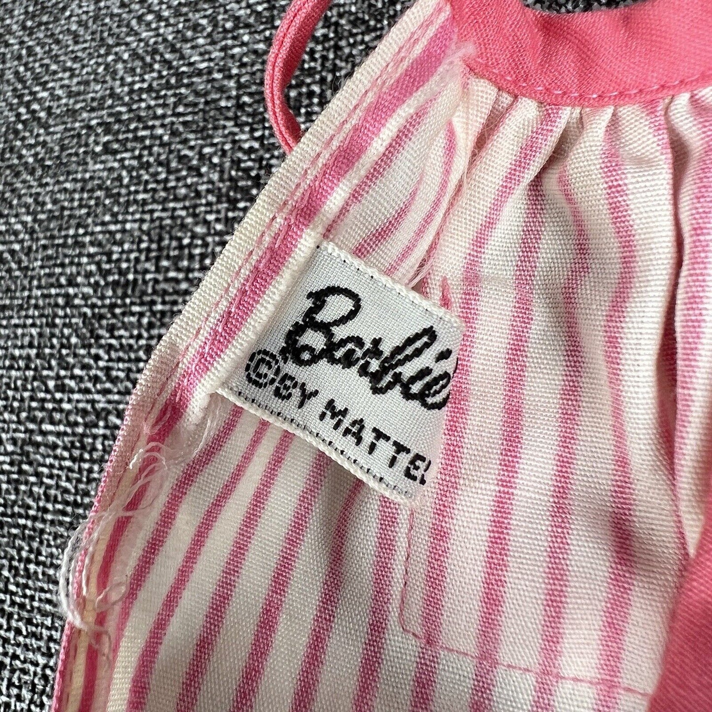 Vintage Barbie Babysits #953 1962 Baby, Carrier, Apron Pillow