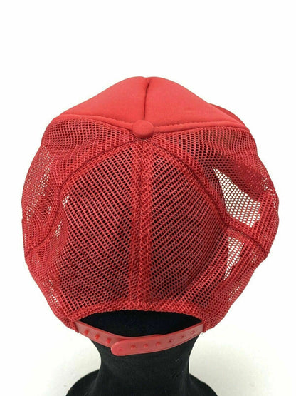 Vintage Speedway Pya/Monarch, Inc. Employee Day 1990 Red Mesh Hat