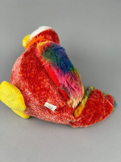 Wild Republic Red Colorful Parrot Plush Stuffed Animal