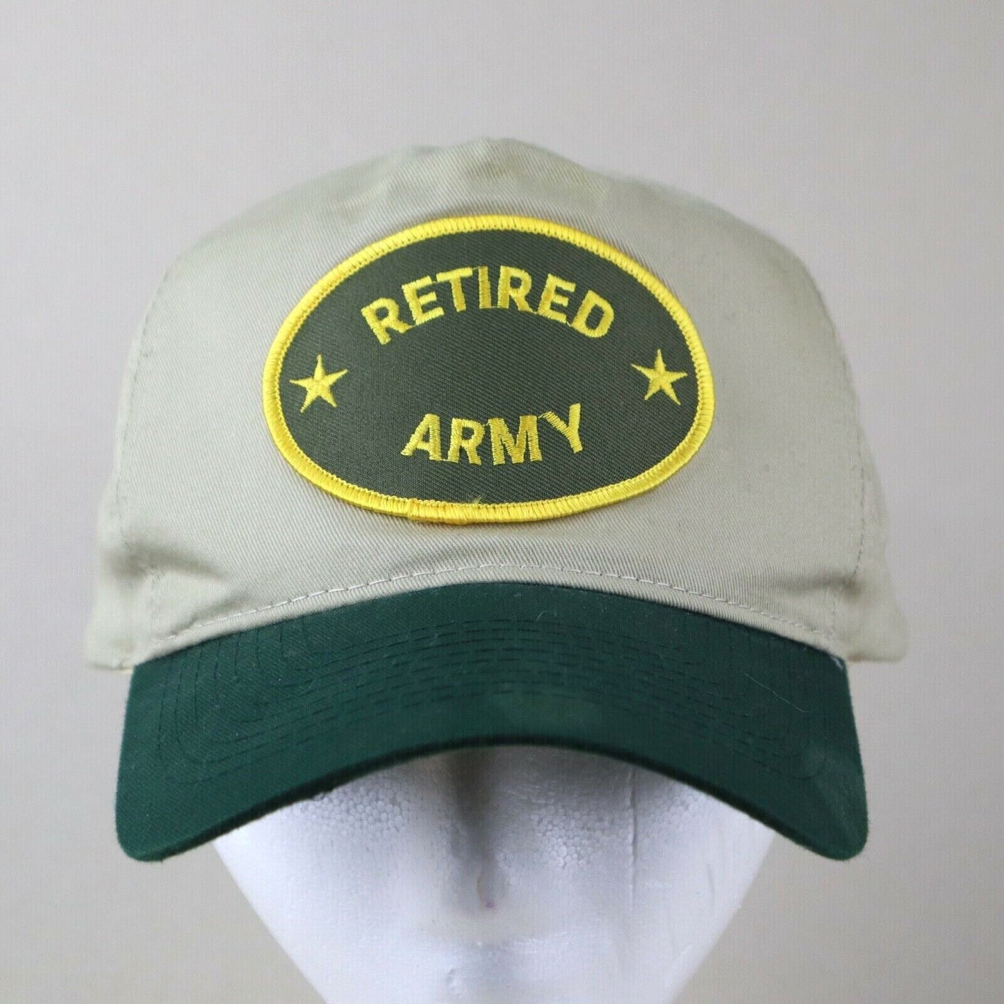 US 'Retired Army' Adjustable Snapback Trucker Hat