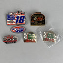 Lot of 5 Bobby LABONTE Pins NASCAR Racing Track Pinback