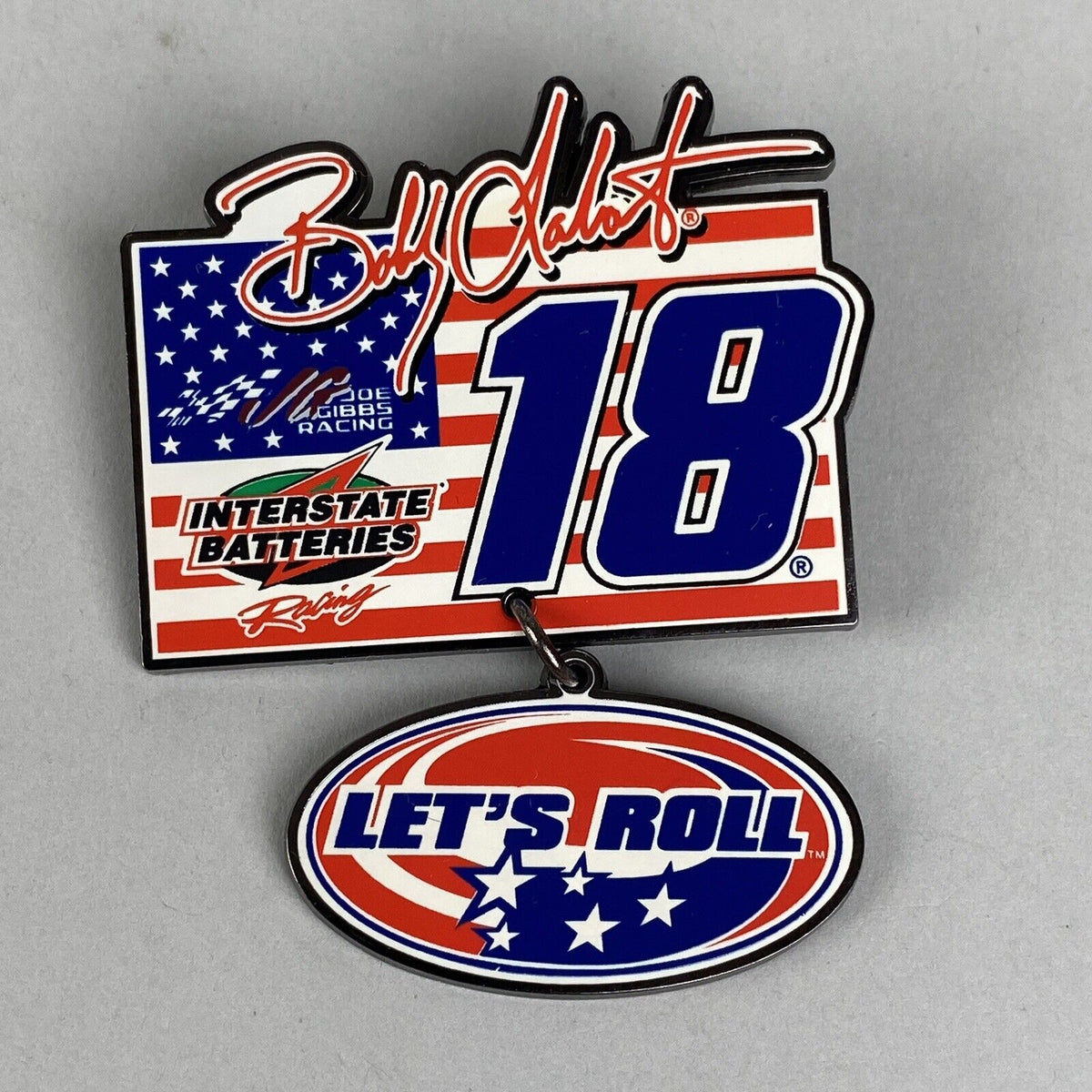 Lot of 5 Bobby LABONTE Pins NASCAR Racing Track Pinback