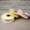 Lot of 3 rolls of Satin RIBBON 7/8" wide