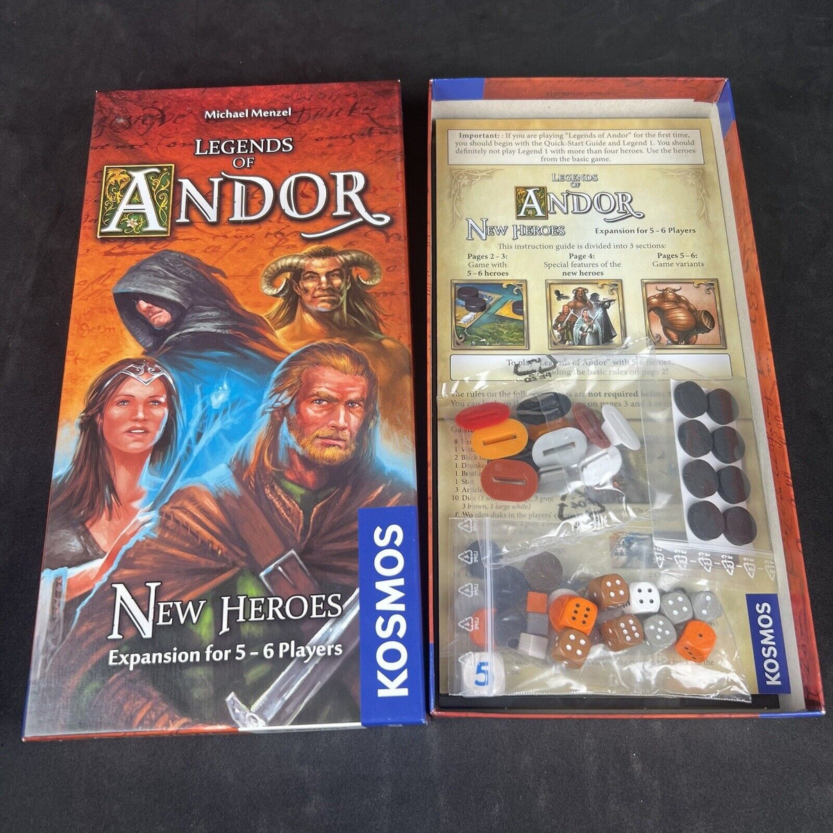 Legends of Andor: New Heroes Expansion - Michael Menzel