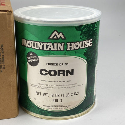 Mountain House Freeze Dried Survival Camping Hiking Peas Corn Carrots Potatoes