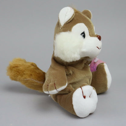 Vintage Precious Moments Tender Tails Squirrel Plush With Tag, 7" - mint