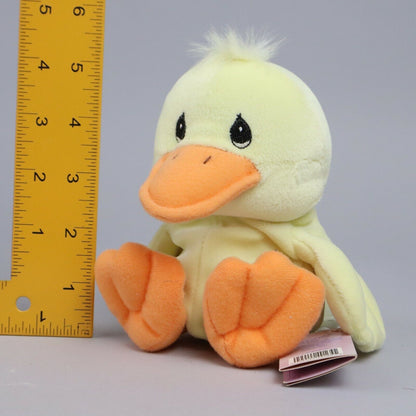 Vintage Precious Moments Tender Tails Duck Plush With Tag 5.5" - Mint