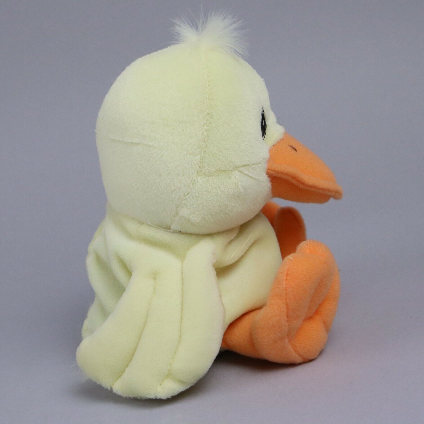 Vintage Precious Moments Tender Tails Duck Plush With Tag 5.5" - Mint