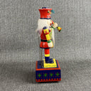 House of Lloyd Musical Nutcracker 11" Moving Arms Wooden Christmas 1996