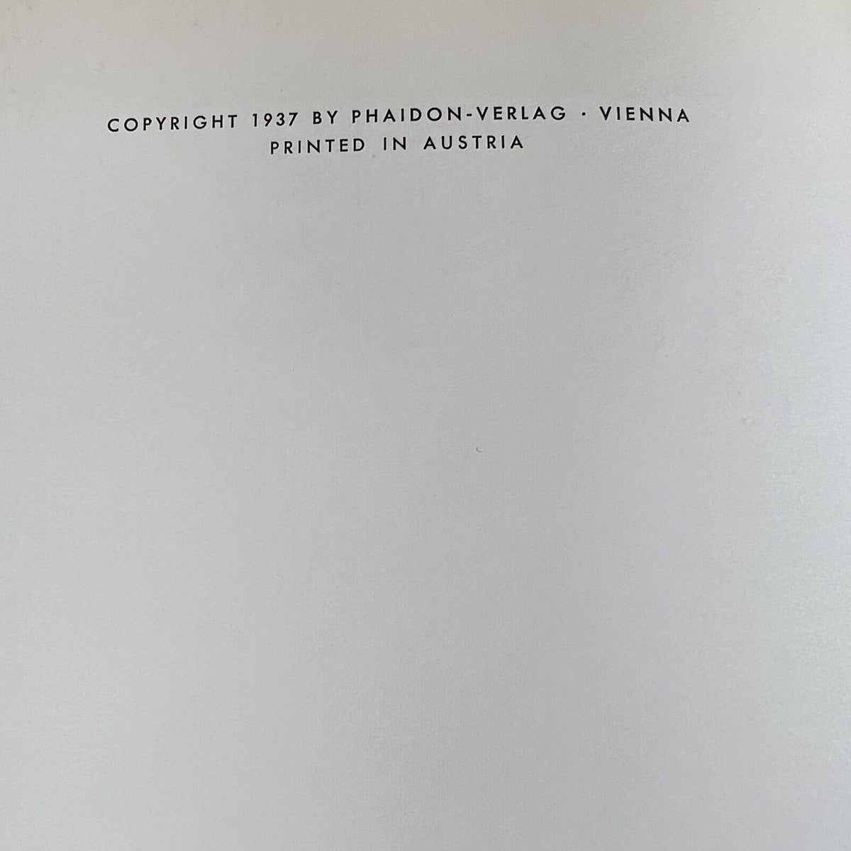 The Impressionists 117 Plates published and printed by Phaidon in Vienna 1937